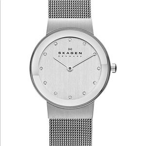 Skagen water resistant stainless steel watch